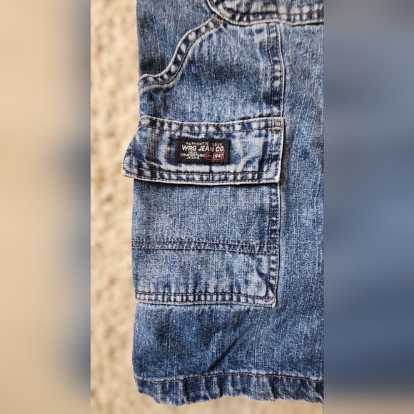 ​Wrangler Rugged Wear Authentic Issue Denim Cargo Shorts Men's Size 42 Workwear - Picture 10 of 10
